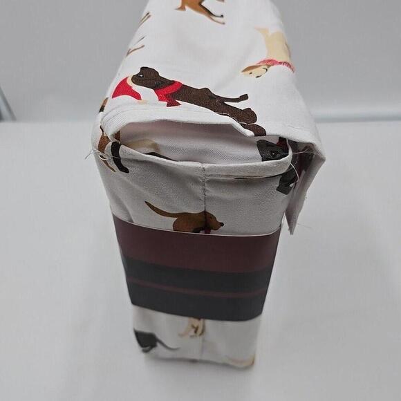 Winter Wonderlane Three-piece Flannel Sheet Set. Labrador‎ Dogs Twin - Picture 4 of 6